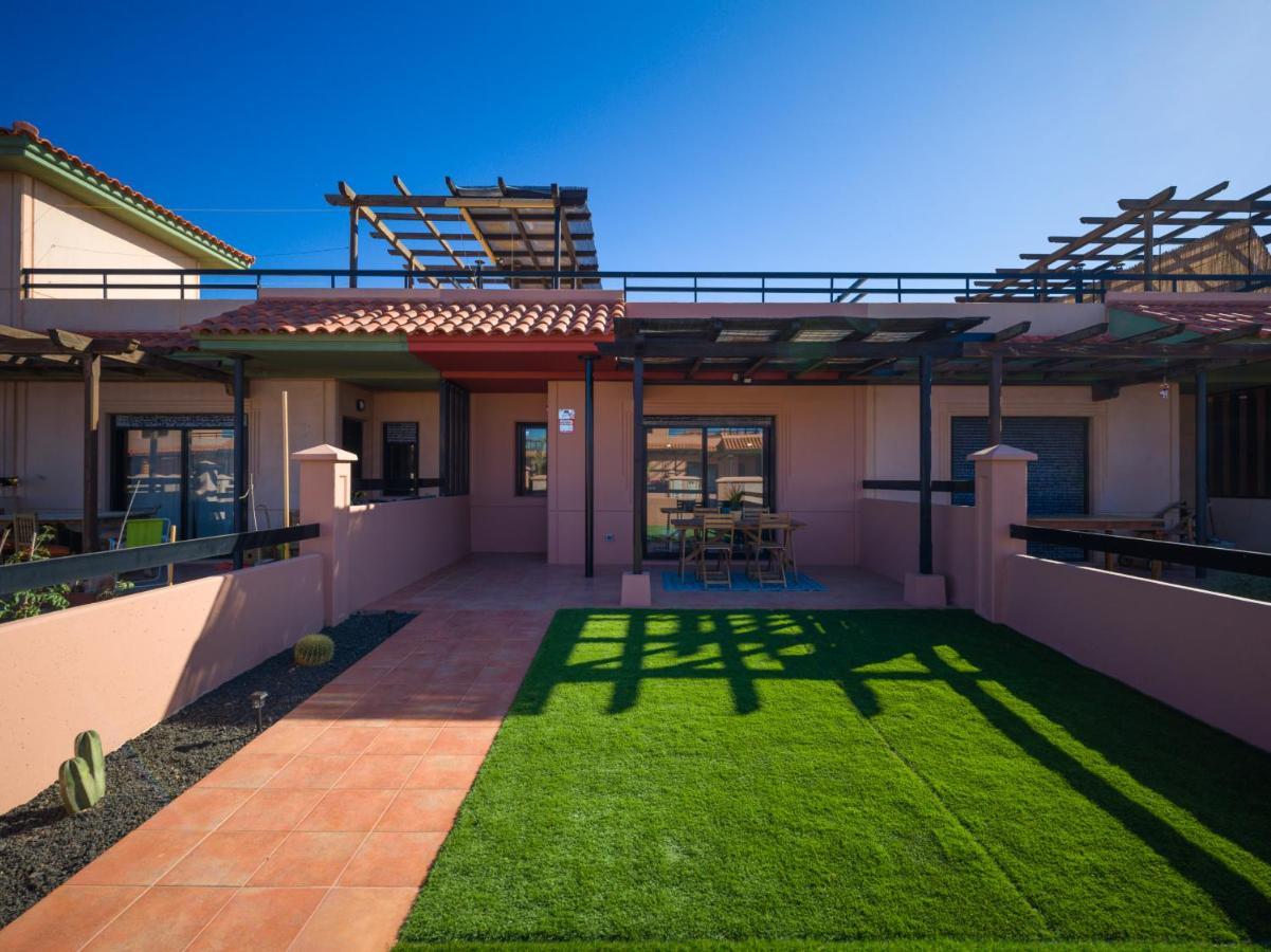 Private Terrace Majanicho Home -Garden & Pool La Oliva Exteriör bild