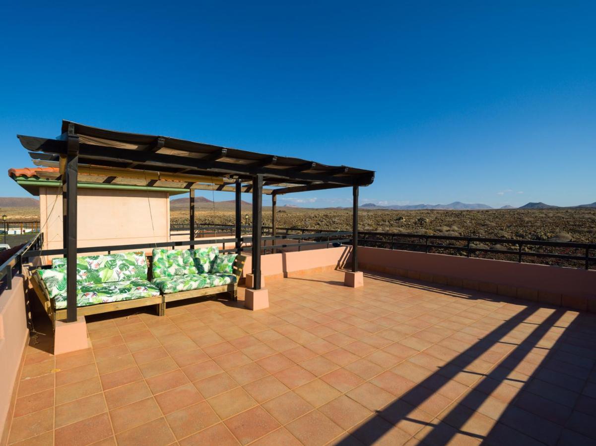 Private Terrace Majanicho Home -Garden & Pool La Oliva Exteriör bild